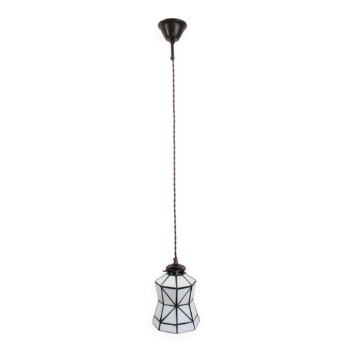 Suspension Tiffany bouclée
