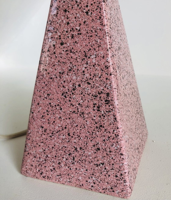 Image 1 of Lamp base in Brussels porcelain with a terrazzo effect