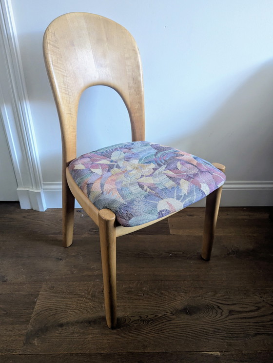 Image 1 of 4x Niels Koevoed Hornslet stoelen Deens design
