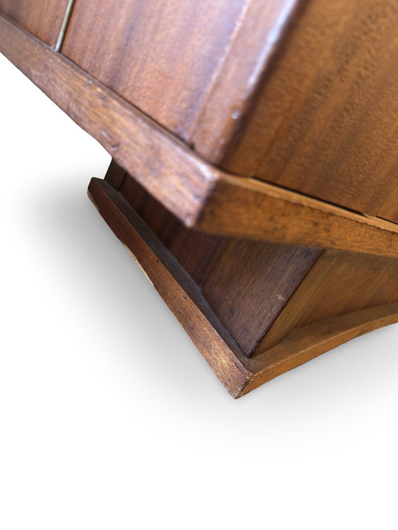 Image 1 of Vintage wooden sideboard with special details, 1950s