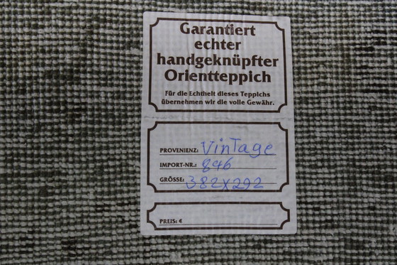Image 1 of Tapis persan original noué à la main Vintage Art Modern 382 X 292 cm Top condition