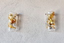 Vintage pair of wall lamps