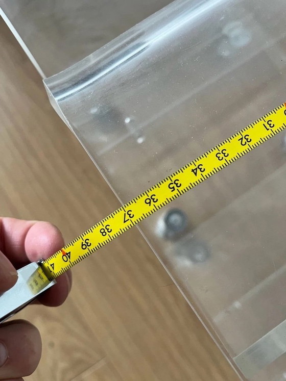 Image 1 of Set di trolley in acrilico e plexiglass - Anni '70