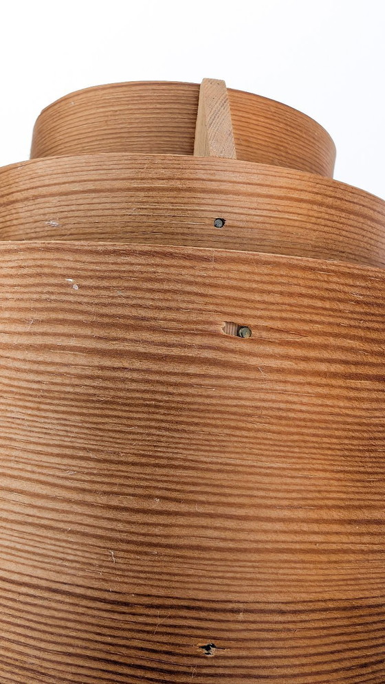 Image 1 of Hans-Agne Jakobsson - Coppia di applique modello V327 in impiallacciatura di legno - Svezia, anni '60
