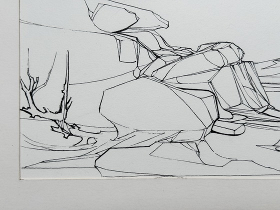 Image 1 of Eugene Eechaut (1928-2019) - Minimalistic Landscape, 1970