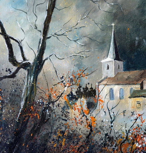 Un villaggio nelle Ardenne belghe – P. Ledent, Arte, Tela (photo 3 of 5)