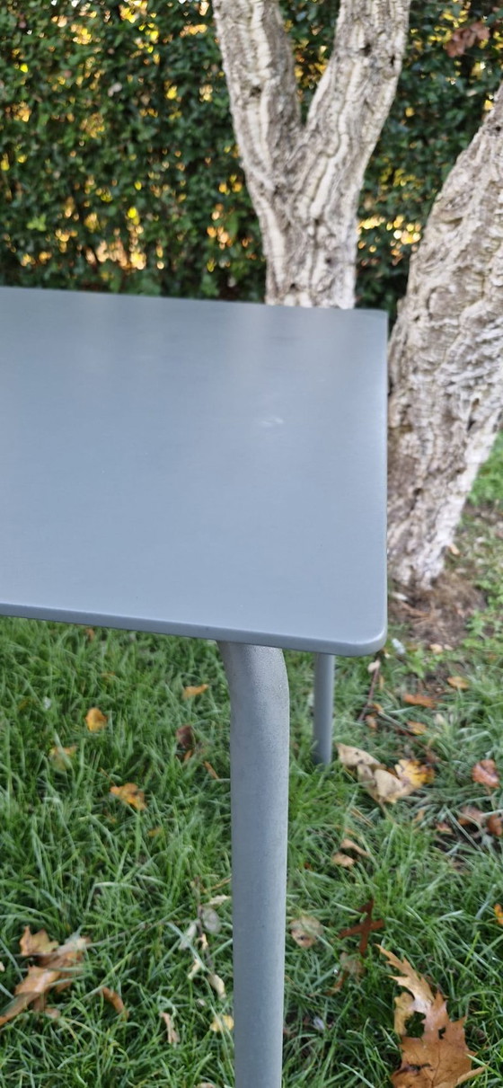 Image 1 of 2x SERAX August garden table by Vincent van Duysen (75x75 green/eucalyptus)