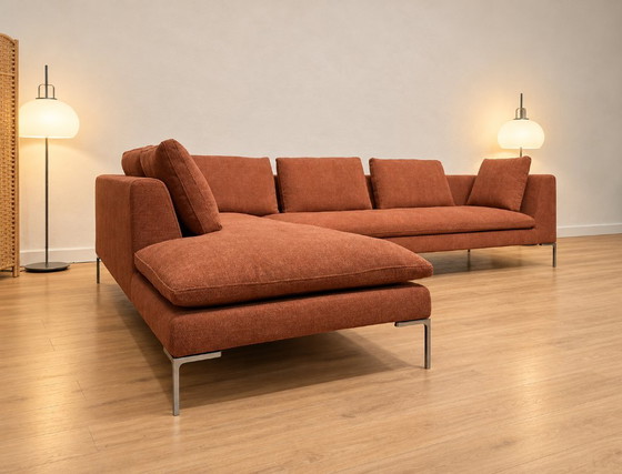 NUOVO B&B Italia Charles Divano angolare + GARANZIA, Divani angolari, Altro, Metallo, Arancione, Modern (foto 3 di 11)