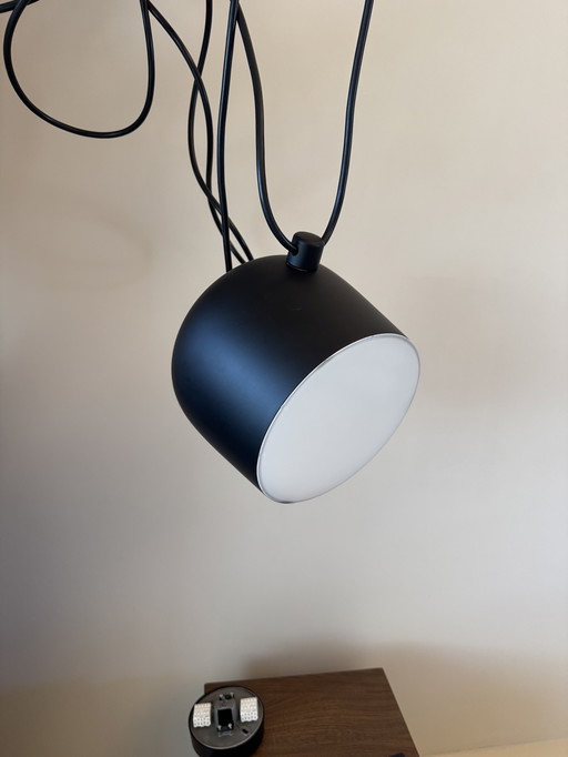 Flos Aim hanglamp LED Ø24.3 zwart