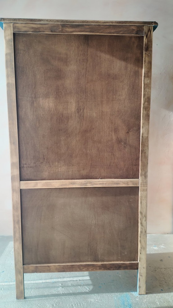 Louis XV Style Sideboard/Open Bookcase – Wood (photo 19 of 23)