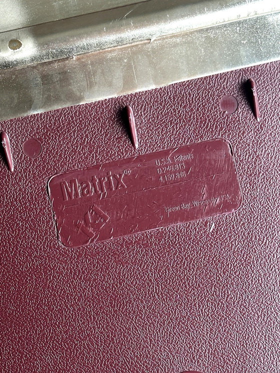 Image 1 of (32st) Matrix stoelen – Thomas Tolleson voor Krueger – 70s