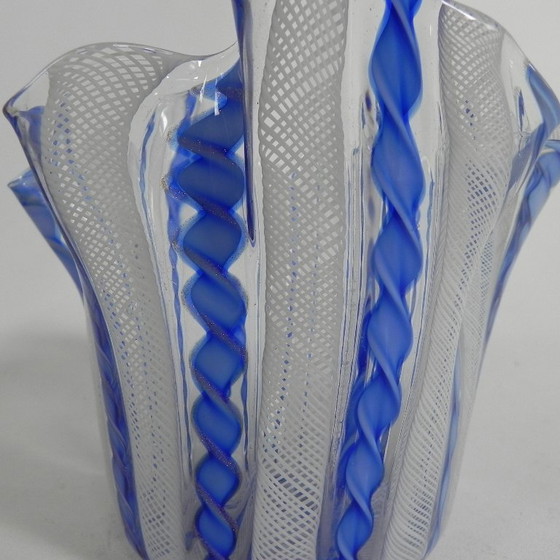 Fazzoletto Zanfirico Vase by Fulvio Bianconi for Venini, Venice, Murano, 1950s – Glass (photo 7 of 10)