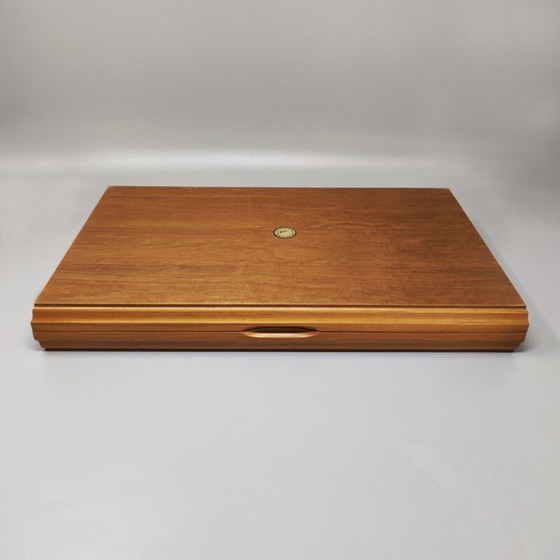 Image 1 of 1980s Gorgeous Piero Fornasetti Backgammon in Excellent condition. Made in Italy