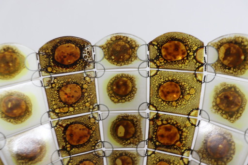 Brutalist ceiling lamp/ceiling light by Felipe Delfinger for Feders, 1970s