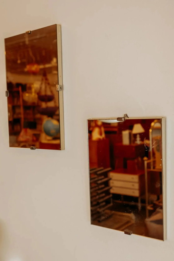 Specchi rettangolari vintage - set di 2 – Metallo (photo 7 of 7)