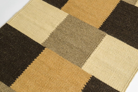 Image 1 of Egyptian kilim rug 90 x 160 cm, pure new wool, handwoven, new display piece