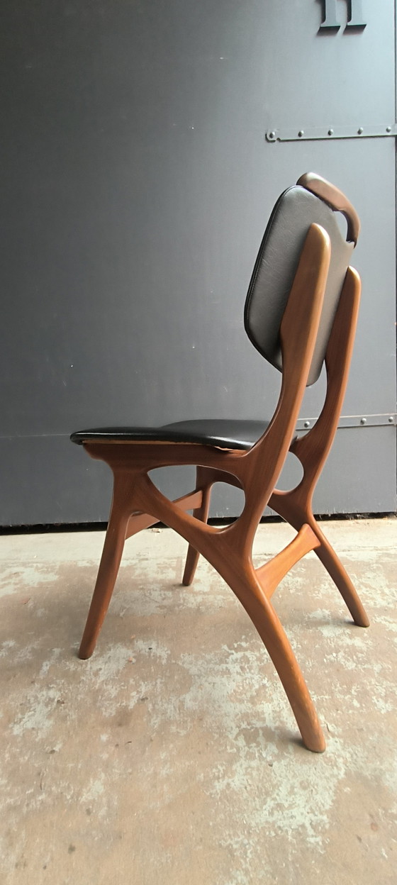 Image 1 of 4 vintage retro design jaren 60 Pynock Wierden stoelen 