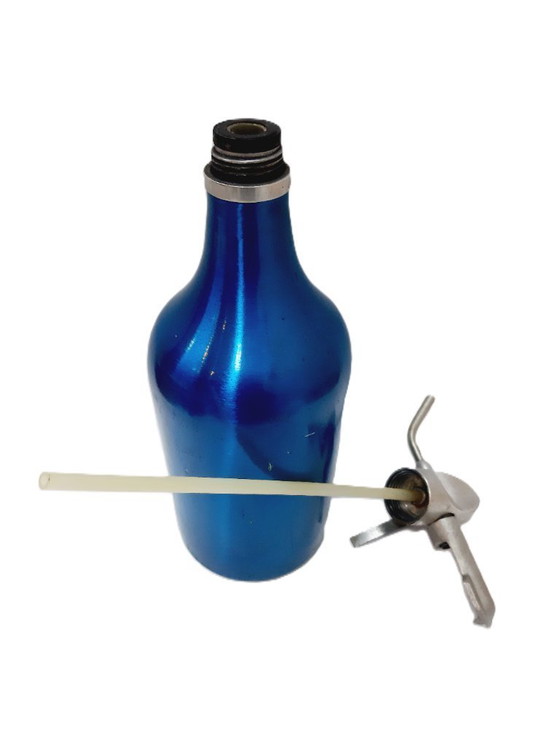 Image 1 of Vintage blue soda syphon