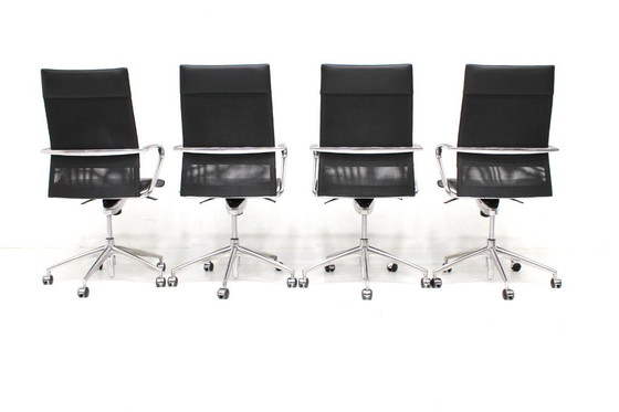 Image 1 of Like new! ART COLLECTION Executive office chair, desk chair with premium leather from the boardroom!