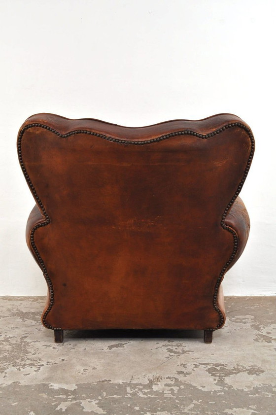 Image 1 of Franse Art Deco clubfauteuil, jaren 30
