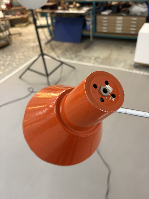 Lampe à vloer vintage oranje jaren' 60