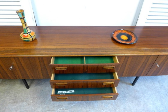 Image 1 of Beautiful vintage mid-century rosewood lowboard sideboard