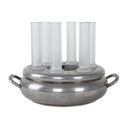 Serveerset, Italiaans design, jaren 70, gemaakt in Italië