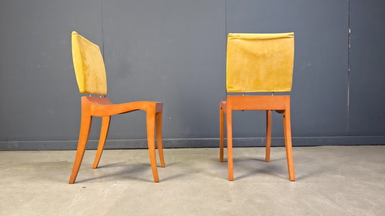 Image 1 of Set aus 6 Finn-Esszimmerstühlen von Ligne Roset, 1990er Jahre