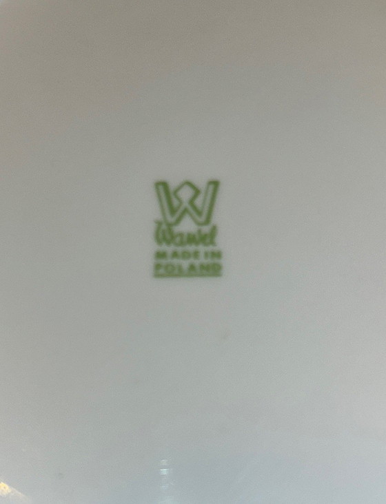 Image 1 of 16 platos de porcelana Wavel, década de 1980