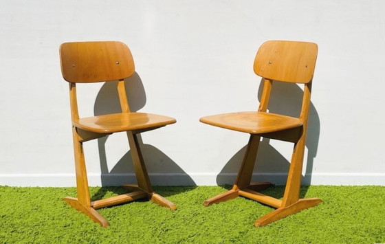 Image 1 of Casala schoolstoel ~ Vintage 60s ~ Stoel