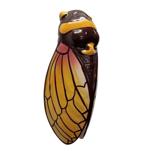 Large Vallauris cicada wall vase