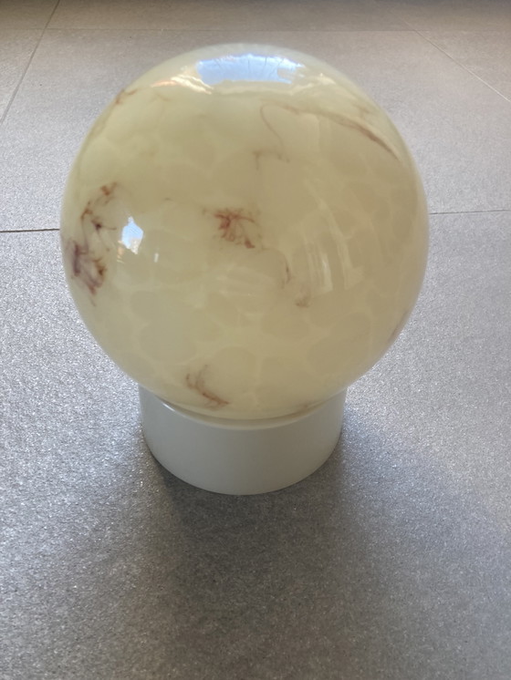 Image 1 of Thabur Art Deco ceiling lamp marbled