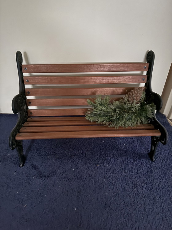Image 1 of Charming decorative doll's bench
