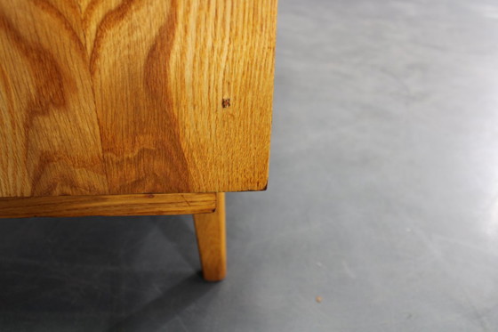 Image 1 of 1960s Czechoslovakian Maple Veneer Sideboard, High Gloss Finish