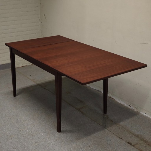 Vintage teak extendable dining table
