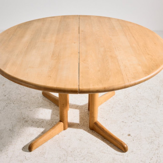 Image 1 of MK10275 Elzenhouten eettafel van Vamdrup Stolefabrik