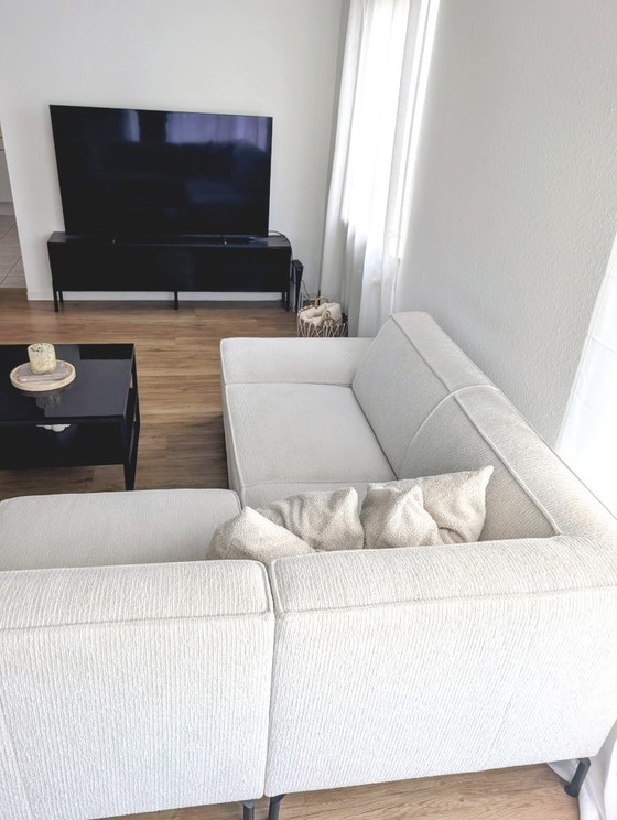 Image 1 of Ecksofa Bronx71 Kansas – Offwhite |  neuwertig |  Top Zustand |  VB | Nur Selbstabholung 