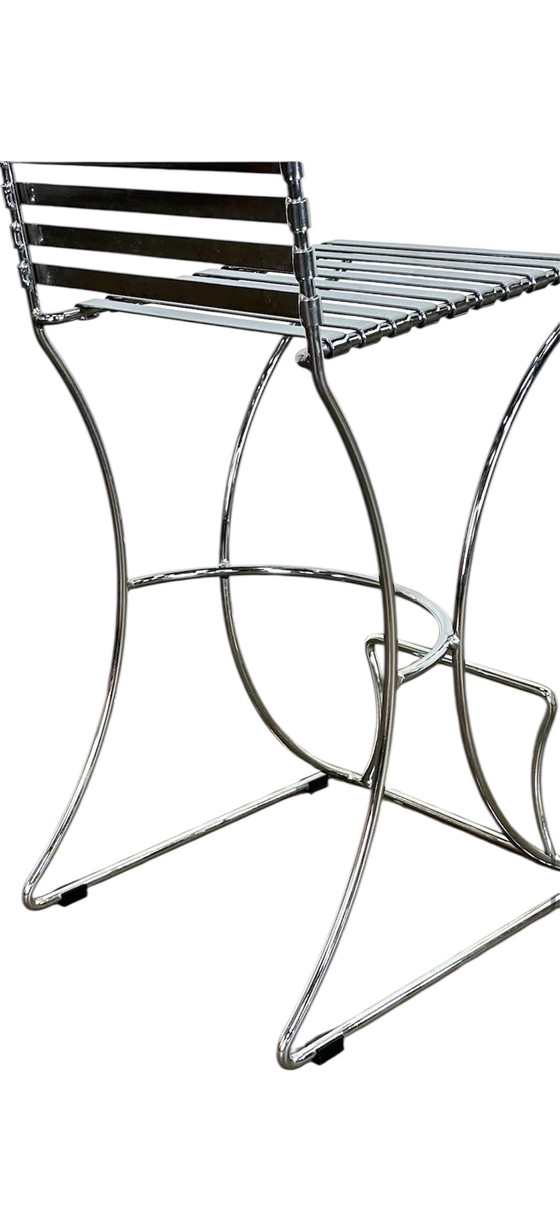 Image 1 of 2 x sgabelli da bar cromati vintage