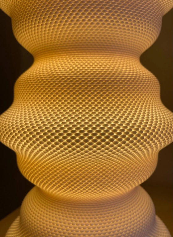 Organic design lamp in biopolymer – Table lamps, Plastic (photo 7 of 8)
