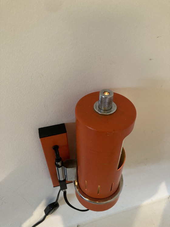 Vintage 70s Space Age Reggiani Wall Light – Metal, Plastic (photo 6 of 13)