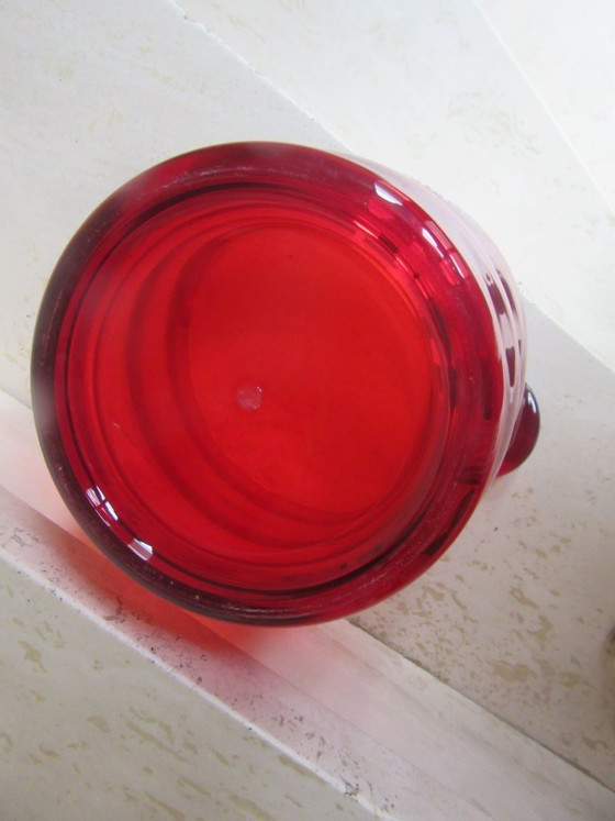 Image 1 of G.H. MUMM - champagne bucket, ice bucket, red plexiglass, design classic.