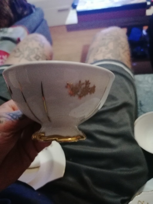 Tazza da tè vintage – Rosenthal, tafelwaar, Gold, Porcelain