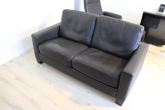 Image 1 of De Sede 2 Seater Sofa Ds-17 1970s Vintage