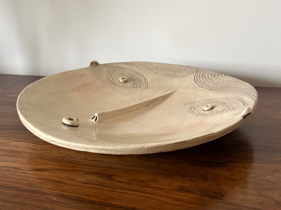 Grande piatto originale di Guy Routledge - Arte Ceramica – Sculture (photo 11 of 11)
