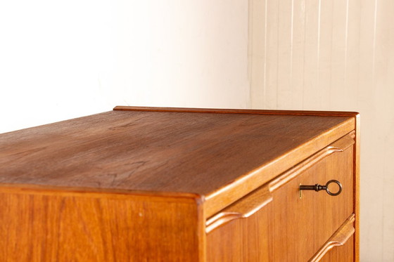 Image 1 of Cassettiera danese a 4 cassetti in teak di Henning Jørgensen per Fredericia Furniture 1960.