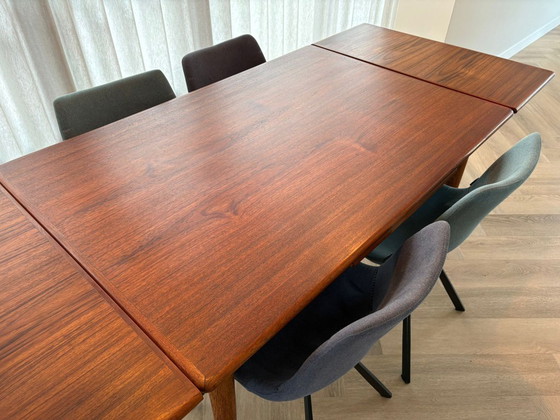 Image 1 of Table extensible en teck danois – vintage années 1960