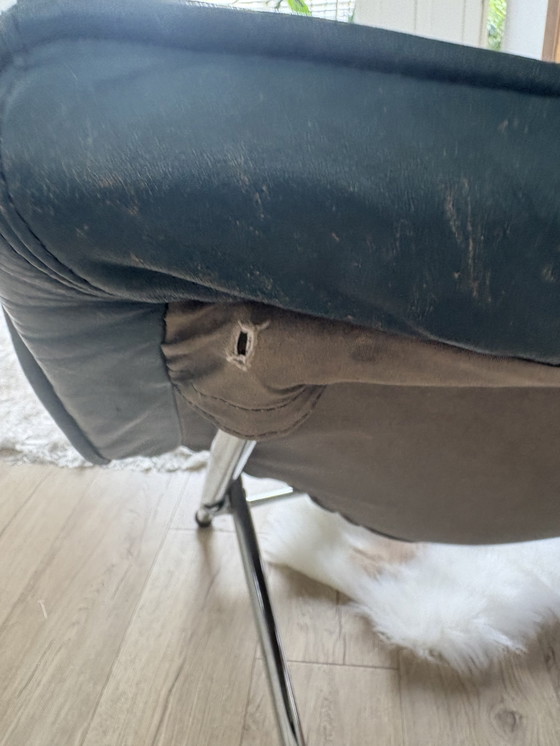 Image 1 of Teun van Zanten pour le fauteuil en cuir Molinari