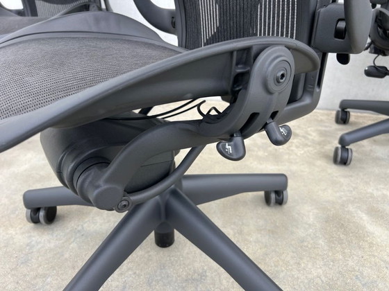 Image 1 of 4x sedie girevoli Herman Miller Aeron modello B