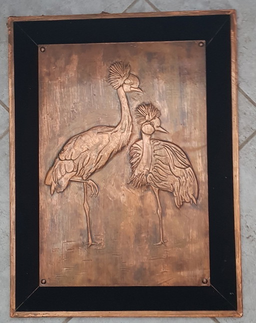 Wall Panel With Cranes