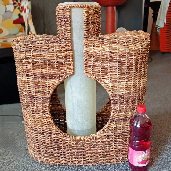 Image 1 of XXL vaso super grande in rattan, fibra di vetro